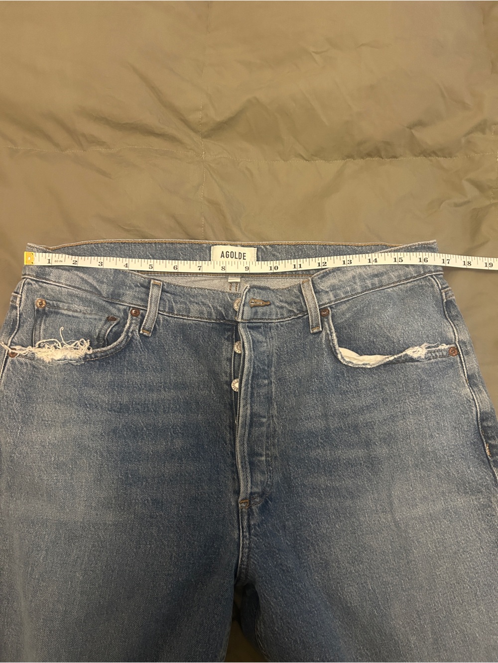 Agolde straight leg jeans - Picture 5 of 7